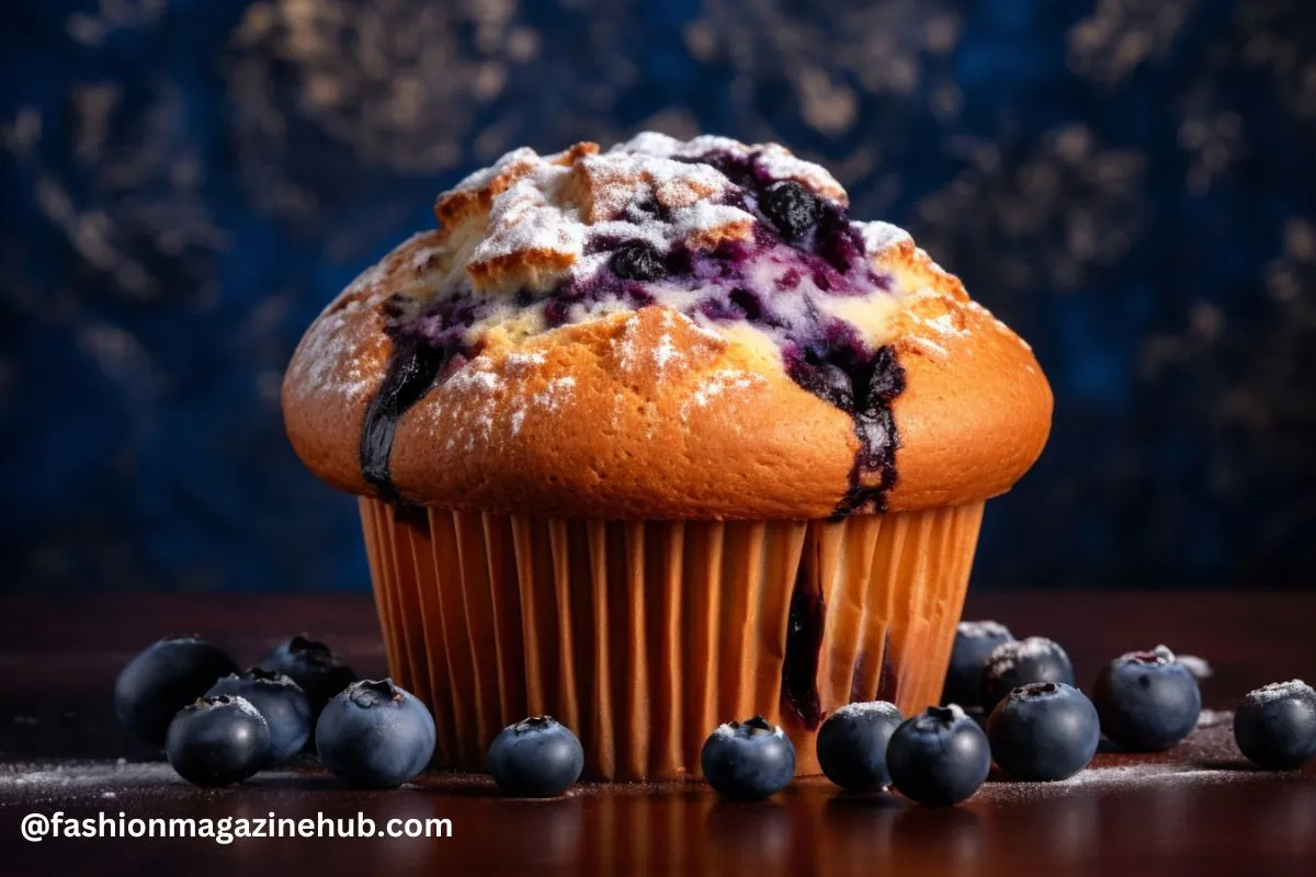 blueberry protein muffins