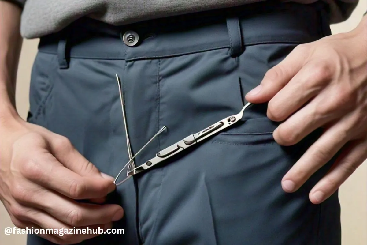 pin to keep pants up without a belt