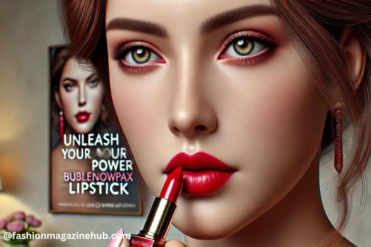 unleash your inner power with bublenowpax lipstick