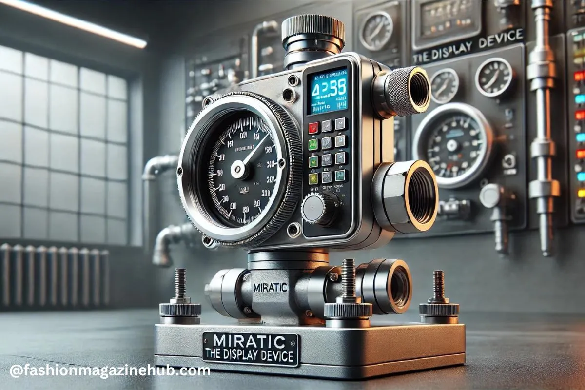 Miratic Flow Meter The Display Device