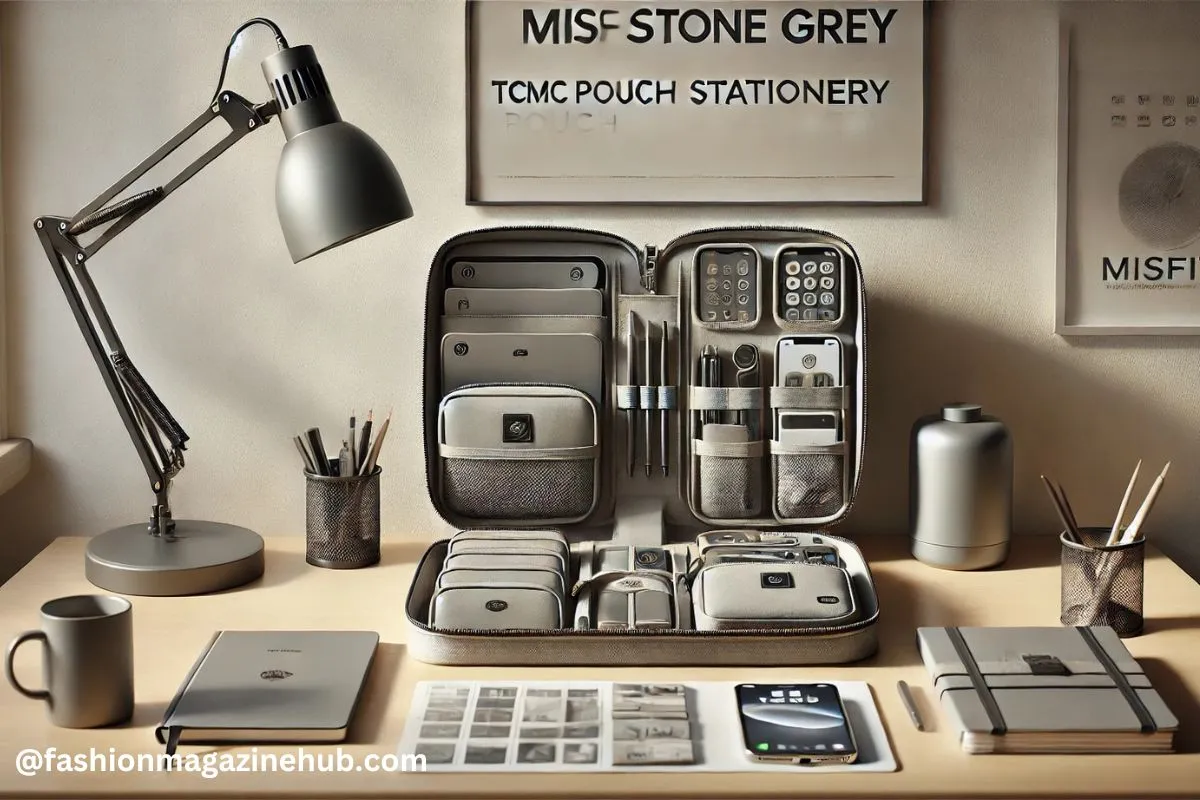 Misfit Stone Grey TCMC Pouch Stationery