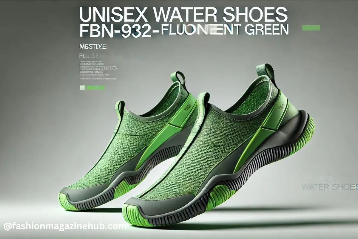 unisex water shoes fbn-932-fluorescent green